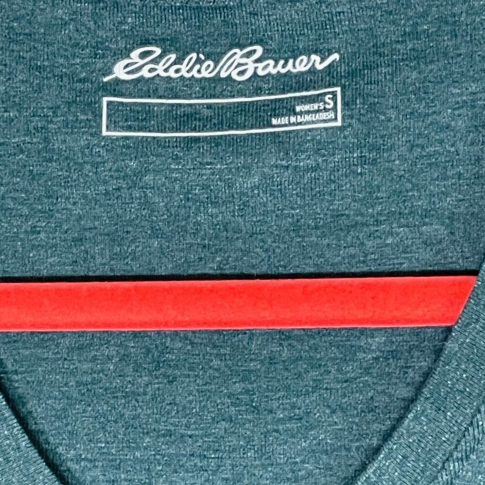 Eddie Bauer Women's V-Neck Short Sleeve Shirt - Picture 7 of 10